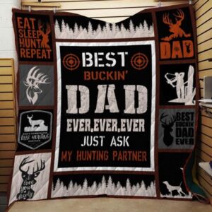 Hunting Quilt Blanket Ver 49  Quilt